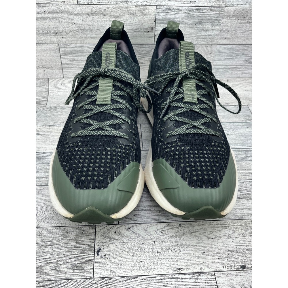 Allbirds Tree Flyer 2 Women Sz 8.5 Dark Green Black Running Shoes A10159W085 - Picture 2 of 10